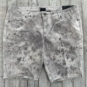 City Streets Women's Tie-Dye Jean Shorts